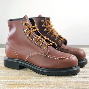 Red Wing Shoes Men's Brown Leather Boots 8249 New